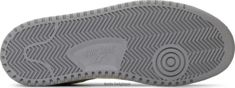 Keds unisexe mélange de cuir skyhawk lo 8PV40P211 crème
