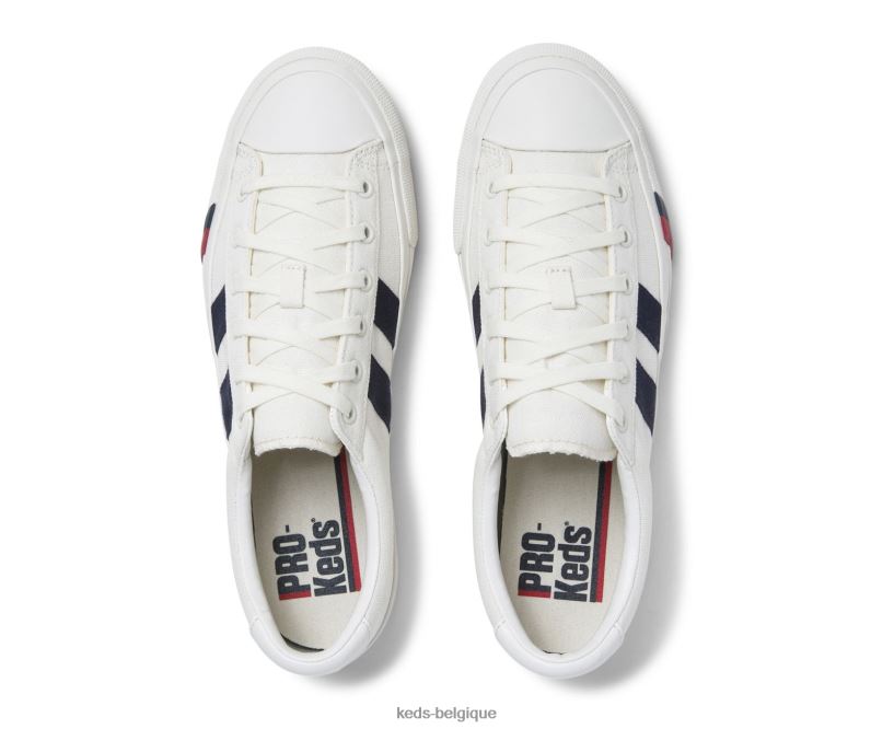 Keds unisexe toile royale plus 8PV40P256 Navet blanc