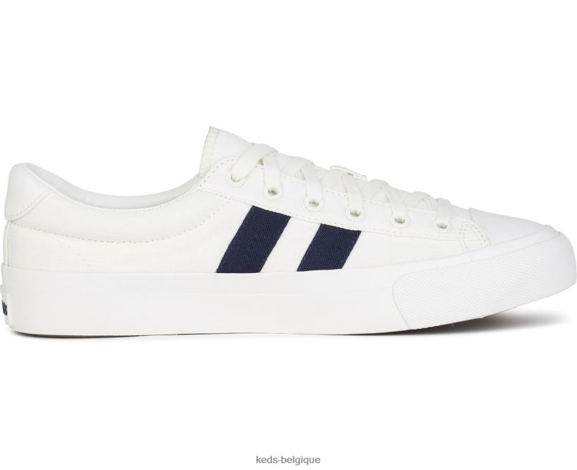 Keds unisexe toile royale plus 8PV40P256 Navet blanc
