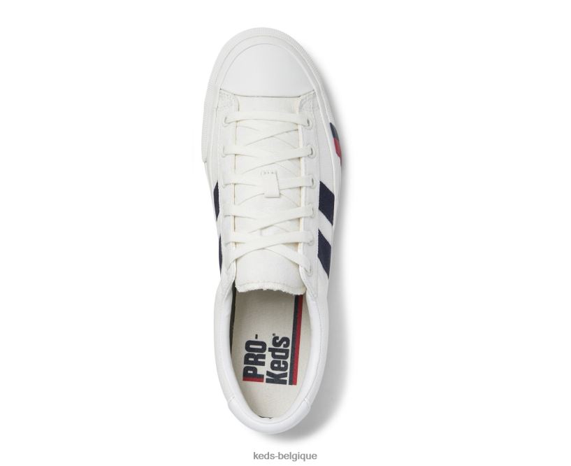 Keds unisexe toile royale plus 8PV40P256 Navet blanc