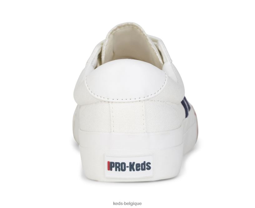 Keds unisexe toile royale plus 8PV40P256 Navet blanc