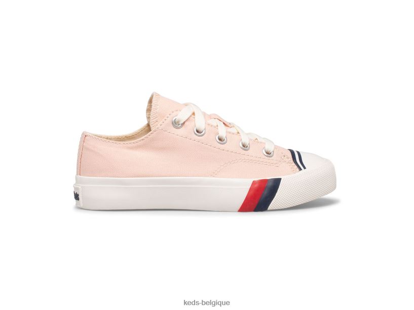 Keds grand enfant sneaker royal lo 8PV40P271 rose clair
