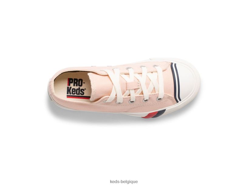 Keds grand enfant sneaker royal lo 8PV40P271 rose clair