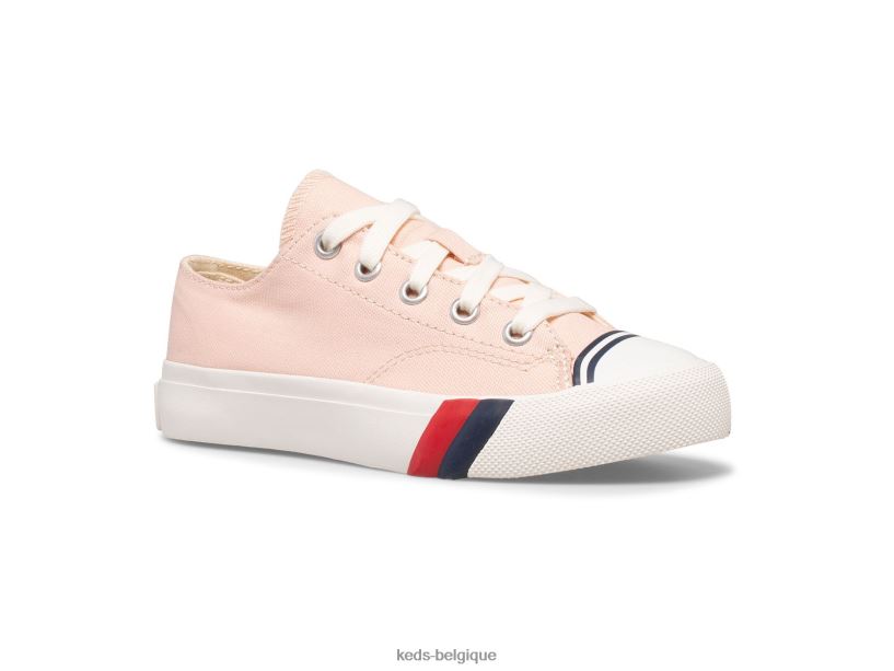 Keds grand enfant sneaker royal lo 8PV40P271 rose clair