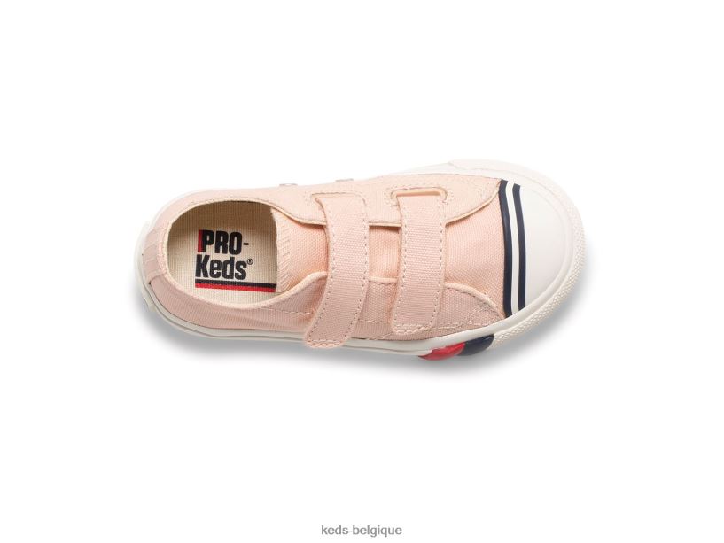 Keds grand enfant sneaker royal lo hl 8PV40P275 rose clair