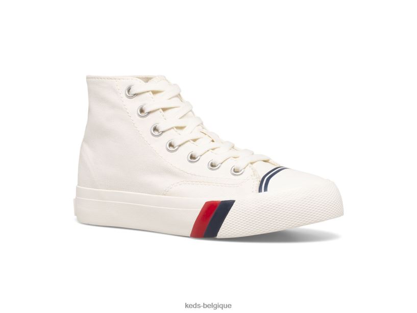 Keds grand enfant sneaker royal salut 8PV40P266 blanc