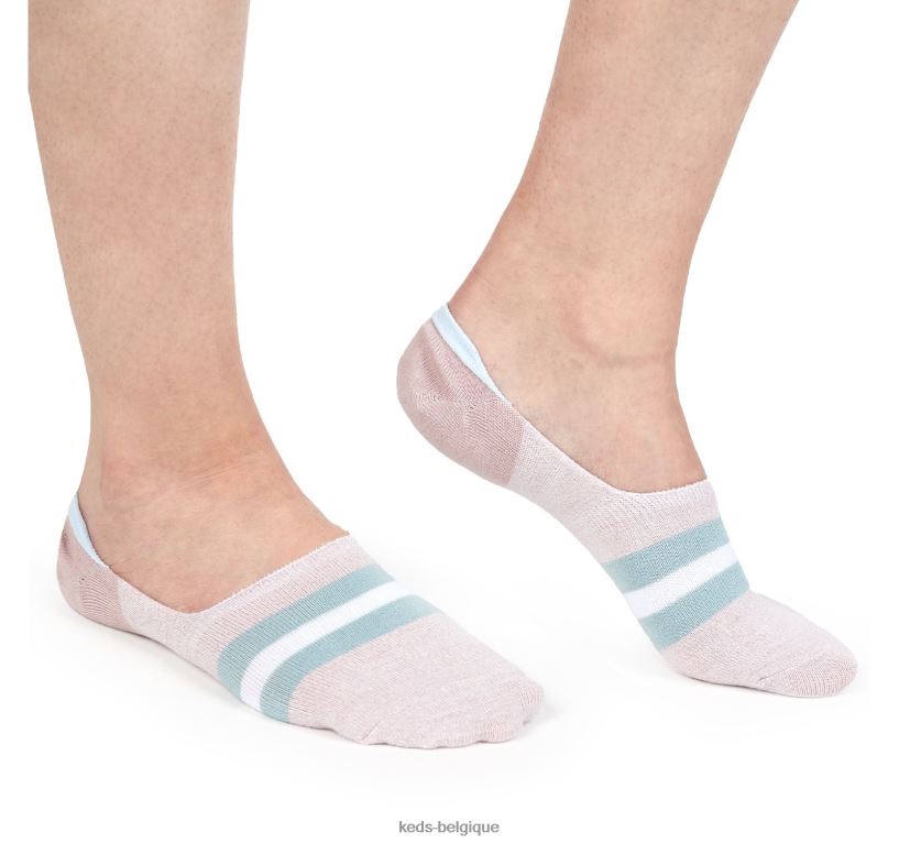 Keds femmes Lot de 3 paires de chaussettes pour baskets classiques 8PV40P214 rose