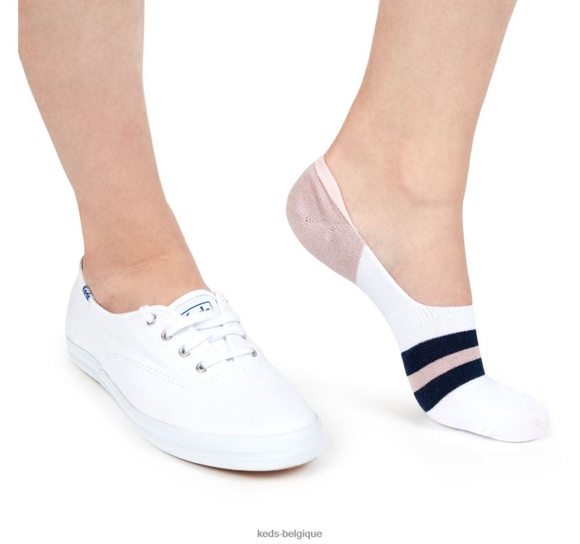 Keds femmes Lot de 3 paires de chaussettes pour baskets classiques 8PV40P214 rose