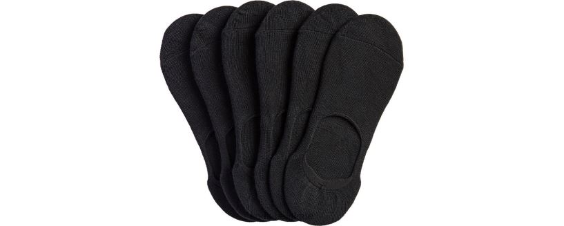 Keds femmes Lot de 6 paires de chaussettes pour baskets classiques 8PV40P217 noir