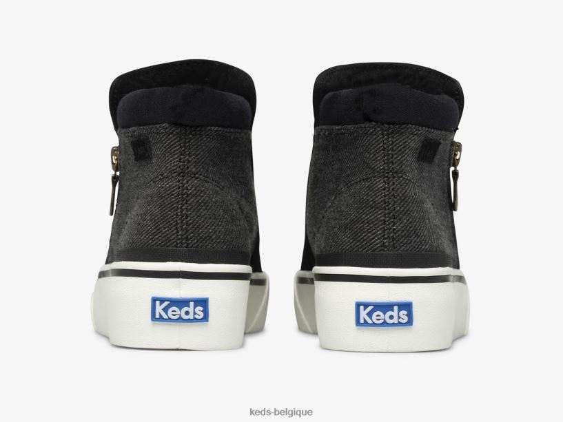 Keds femmes bottines zippées Cooper 8PV40P72 noir