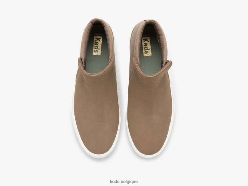 Keds femmes bottines zippées Cooper 8PV40P73 brun