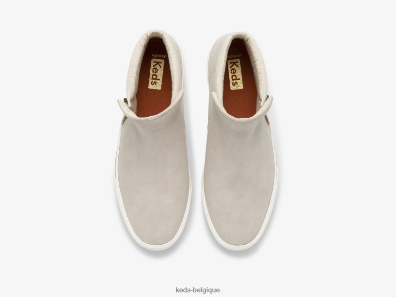 Keds femmes bottines zippées Cooper 8PV40P74 latté