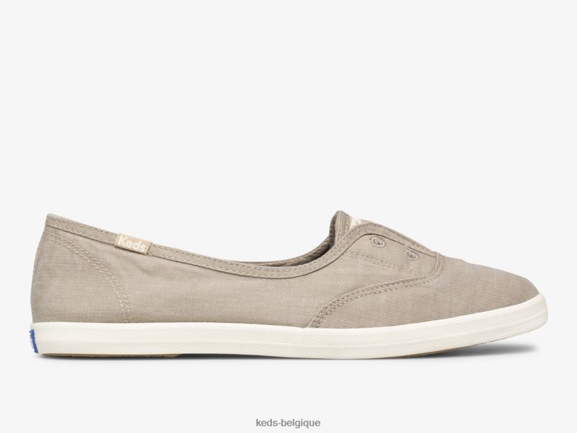 Keds femmes sneaker lavable en sergé chillax mini 8PV40P35 bronzer