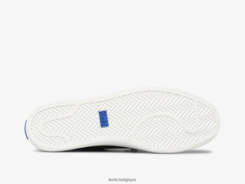 Keds femmes sneaker lavable en toile kickback 8PV40P33 noir