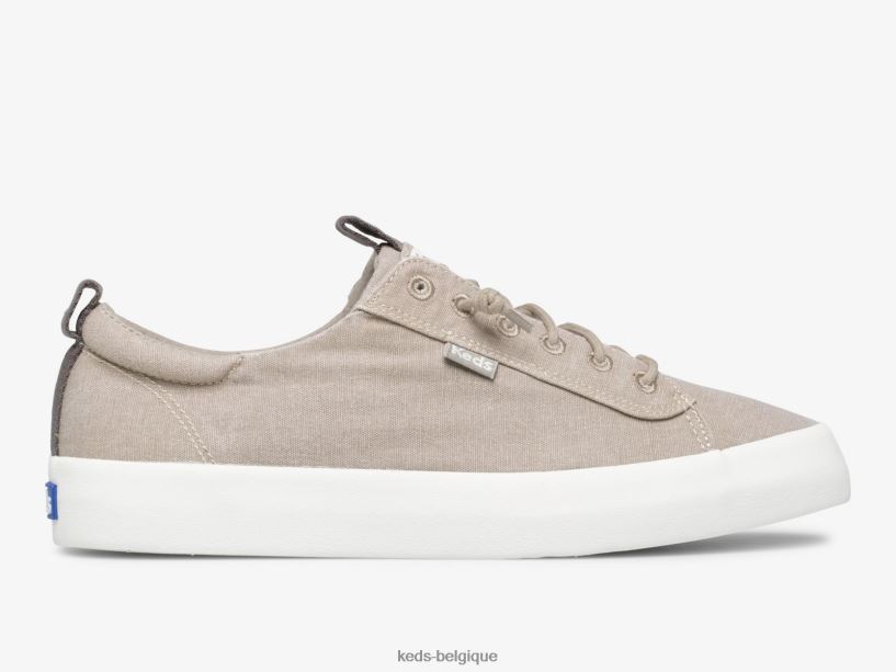 Keds femmes sneaker lavable en toile kickback 8PV40P34 gris
