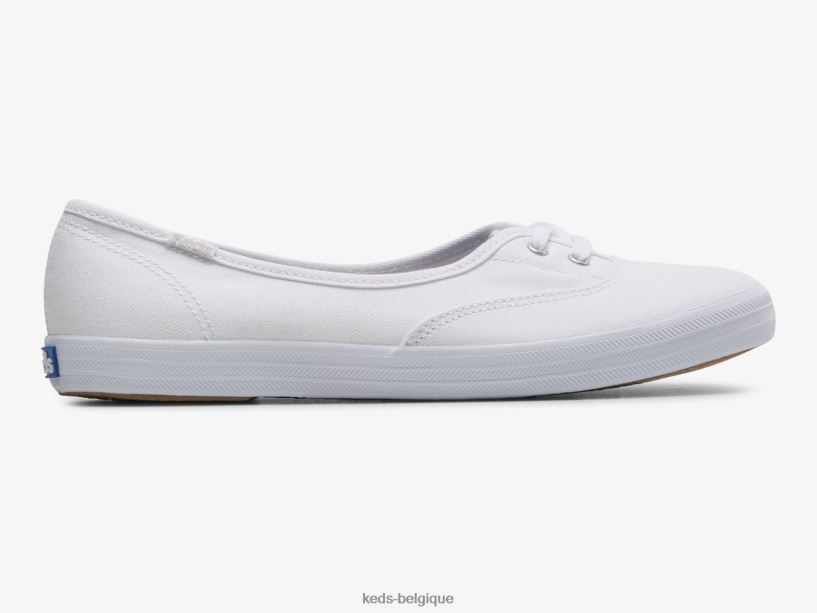 Keds femmes la mini sneaker à enfiler en toile 8PV40P5 blanc