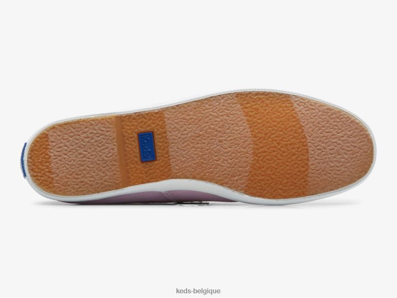 Keds femmes sneaker à enfiler en sergé lavable chillax 8PV40P61 lilas