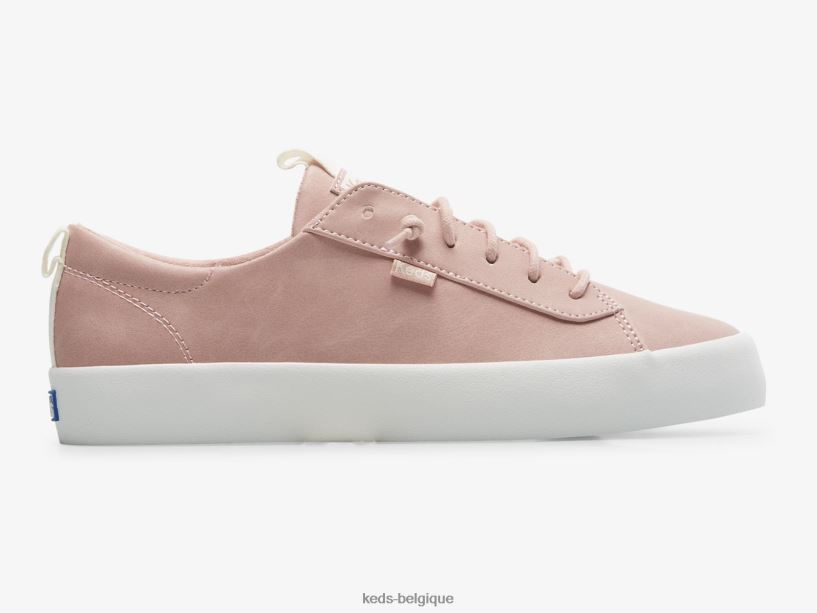 Keds femmes sneaker à enfiler en similicuir kickback 8PV40P212 mauve