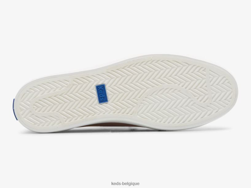 Keds femmes sneaker à enfiler en similicuir kickback 8PV40P212 mauve