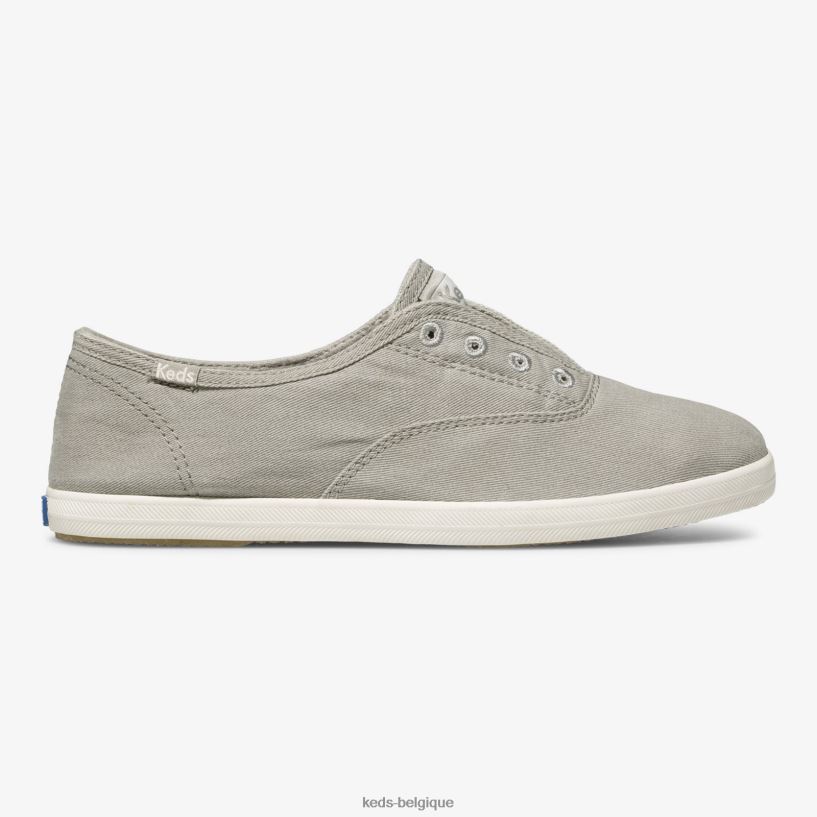 Keds femmes sneaker à enfiler lavable chillax 8PV40P41 bruine grise