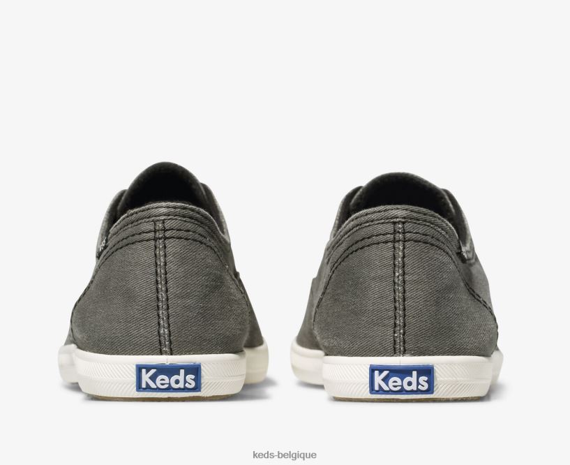 Keds femmes sneaker à enfiler lavable chillax 8PV40P42 charbon