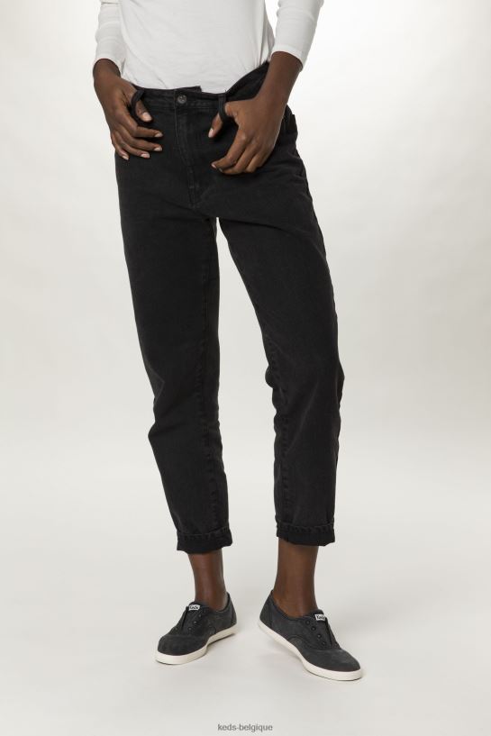 Keds femmes sneaker à enfiler lavable chillax 8PV40P42 charbon