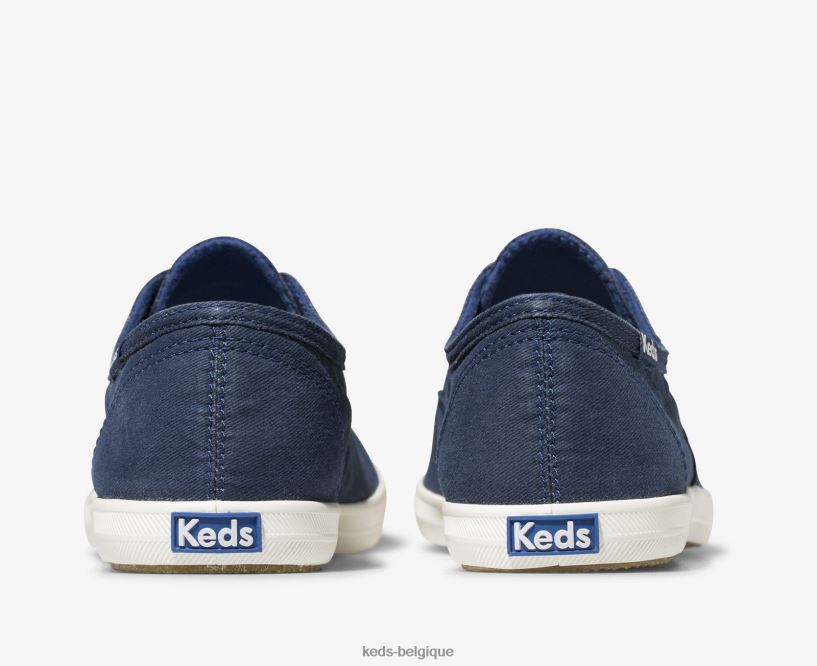Keds femmes sneaker à enfiler lavable chillax 8PV40P43 bleu