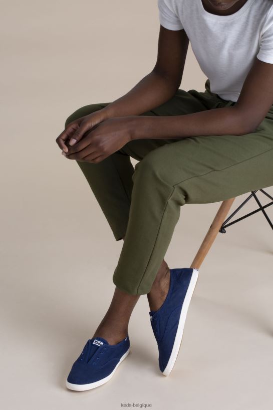 Keds femmes sneaker à enfiler lavable chillax 8PV40P43 bleu