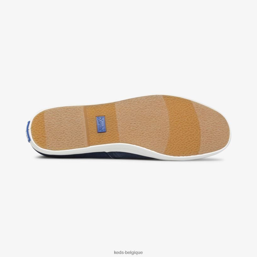 Keds femmes sneaker à enfiler lavable chillax 8PV40P43 bleu