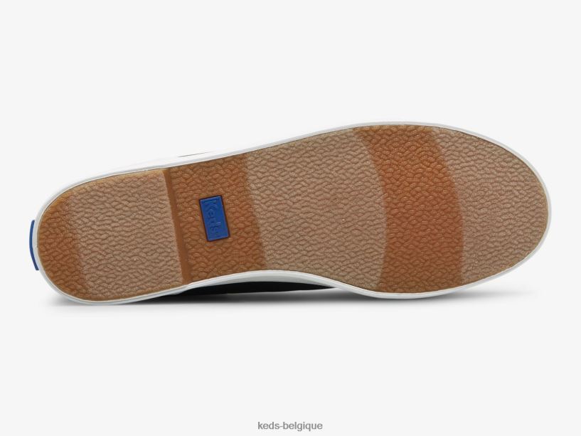 Keds femmes baskets montantes kickstart en toile 8PV40P114 noir