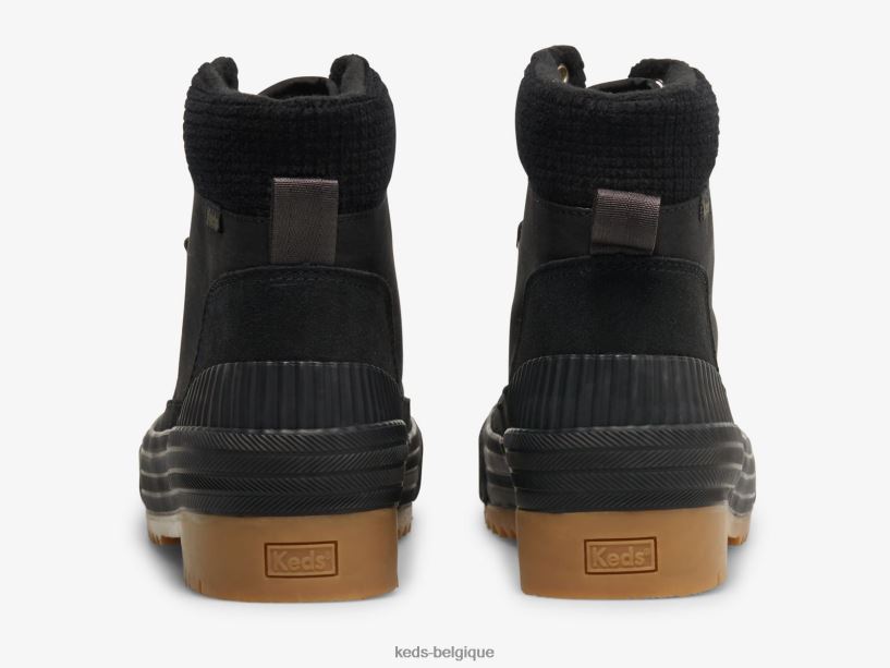 Keds femmes botte de voltigeur en daim résistant à l'eau avec Thinsulate 8PV40P206 noir