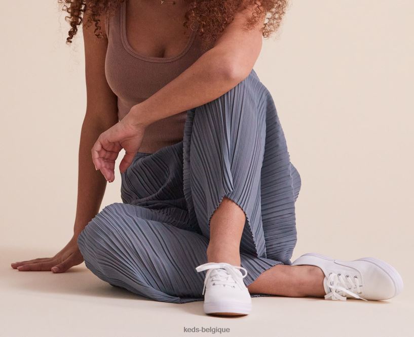 Keds femmes exploit de champion. sneaker en coton biologique 8PV40P108 blanc