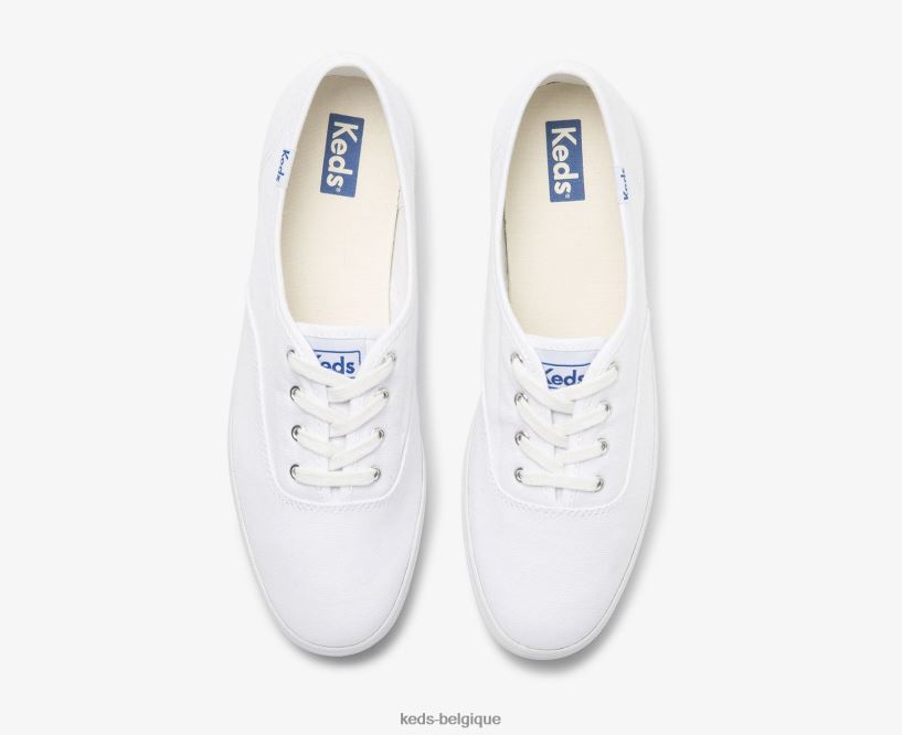 Keds femmes exploit de champion. sneaker en coton biologique 8PV40P108 blanc