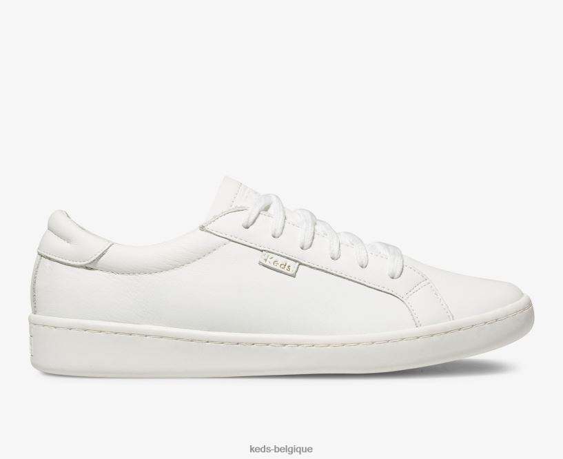 Keds femmes sneaker ace en cuir 8PV40P128 blanc