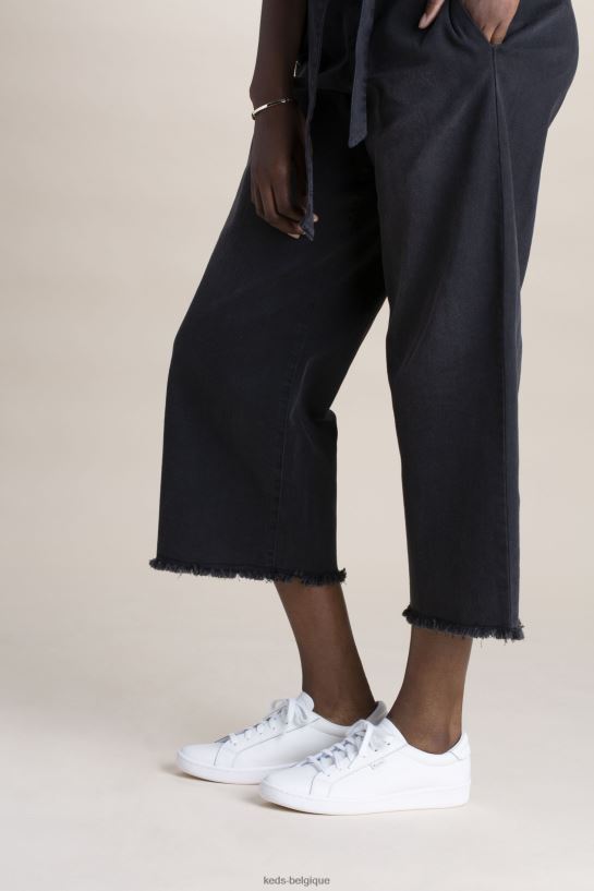 Keds femmes sneaker ace en cuir 8PV40P128 blanc