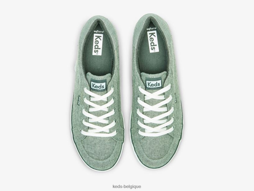 Keds femmes sneaker center iii en chambray 8PV40P163 gris