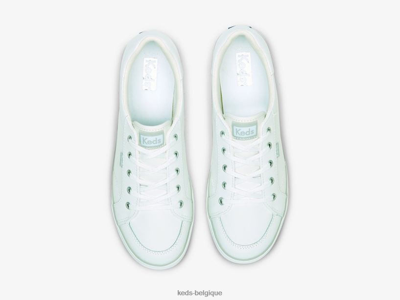 Keds femmes sneaker center iii en cuir 8PV40P83 blanc