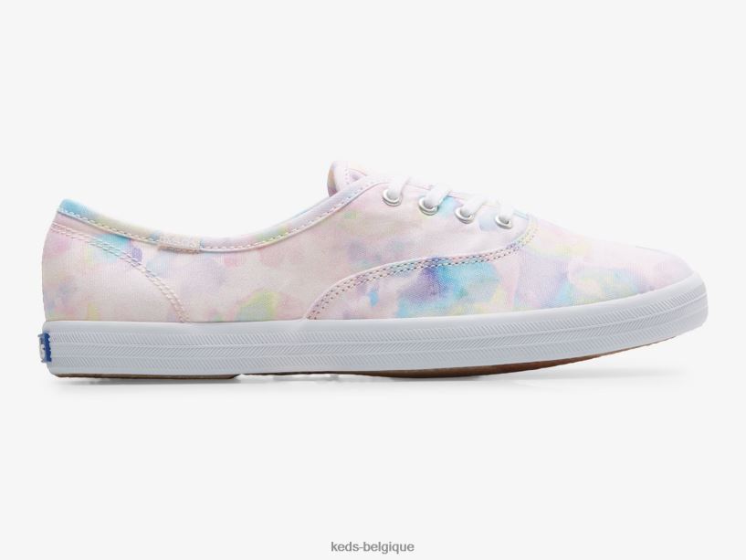 Keds femmes sneaker champion à imprimé abstrait 8PV40P159 rose