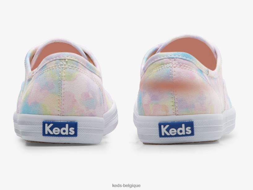 Keds femmes sneaker champion à imprimé abstrait 8PV40P159 rose