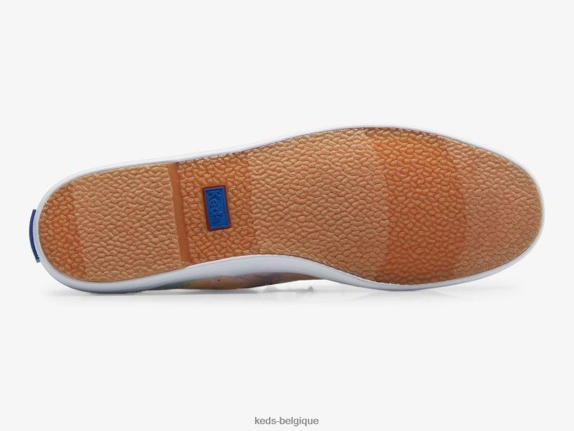 Keds femmes sneaker champion à imprimé abstrait 8PV40P159 rose