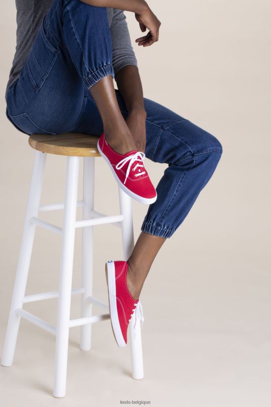 Keds femmes sneaker champion originale 8PV40P95 rouge