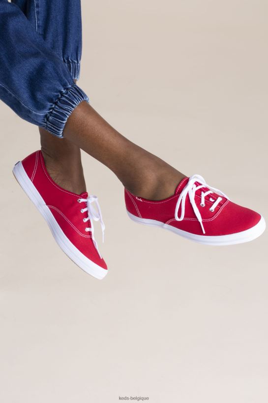 Keds femmes sneaker champion originale 8PV40P95 rouge