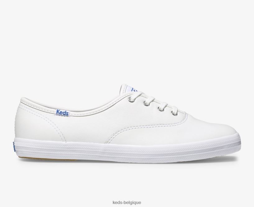 Keds femmes sneaker champion originals en cuir 8PV40P111 blanc