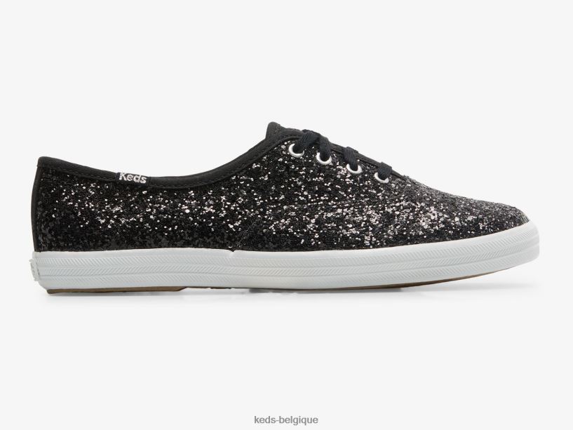 Keds femmes sneaker de célébration à paillettes Champion 8PV40P103 noir