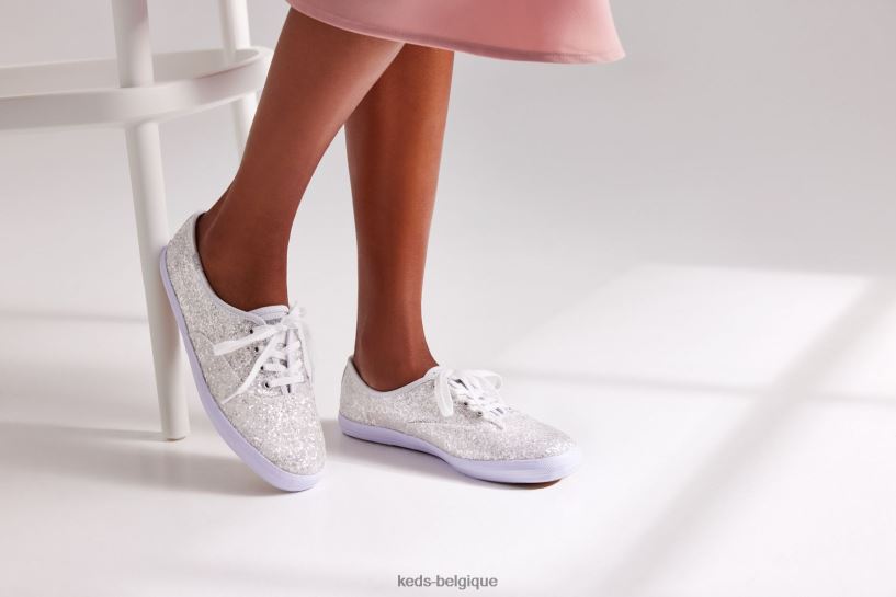Keds femmes sneaker de célébration à paillettes Champion 8PV40P105 or