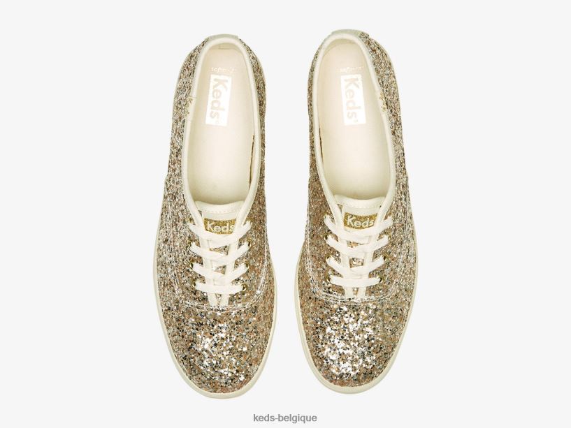 Keds femmes sneaker de célébration à paillettes Champion 8PV40P105 or
