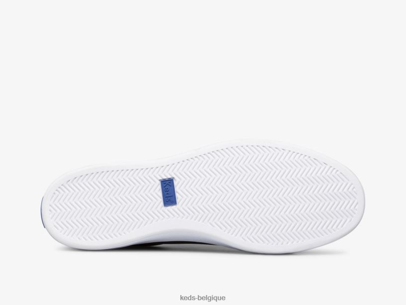 Keds femmes sneaker en cuir alley 8PV40P126 noir