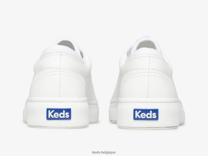 Keds femmes sneaker en cuir alley 8PV40P127 blanc