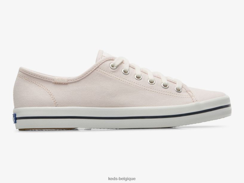 Keds femmes sneaker en toile kickstart 8PV40P202 rose clair