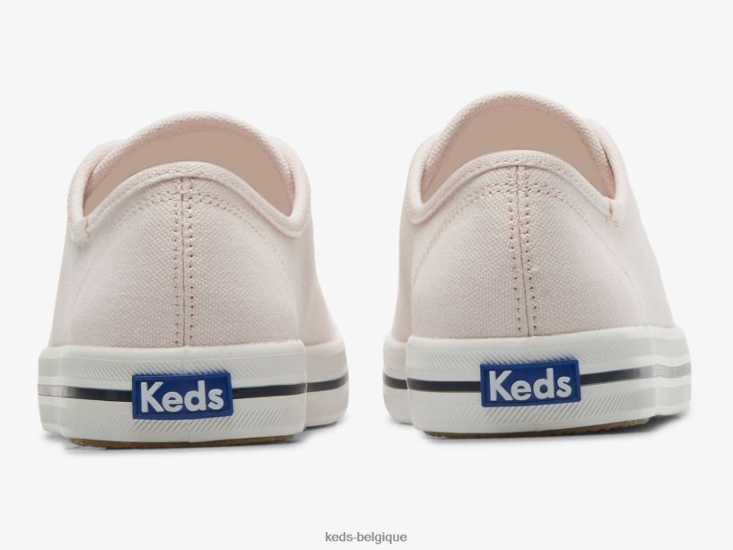 Keds femmes sneaker en toile kickstart 8PV40P202 rose clair